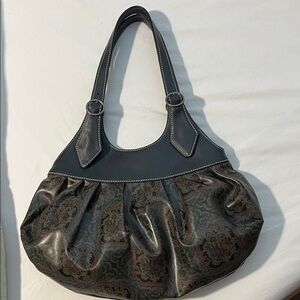 ESPRIT Vintage Style Hobo Shoulder Bag. Never used Zipper and Card holder inside